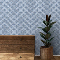 Radiance Design Wallpaper Roll in Blue Color buy Online