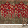 Kaleen Wallpaper Artfully designed for walls Red