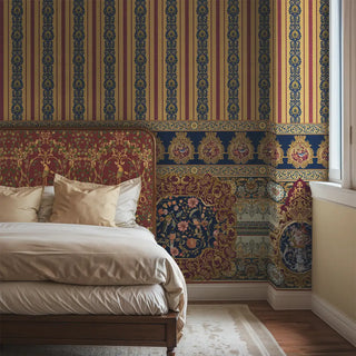 Raah Baroque Mughal Indian Design Room Wallpaper by Life n Colors