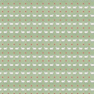 Gauri Design Wallpaper Roll in Green Color for Rooms