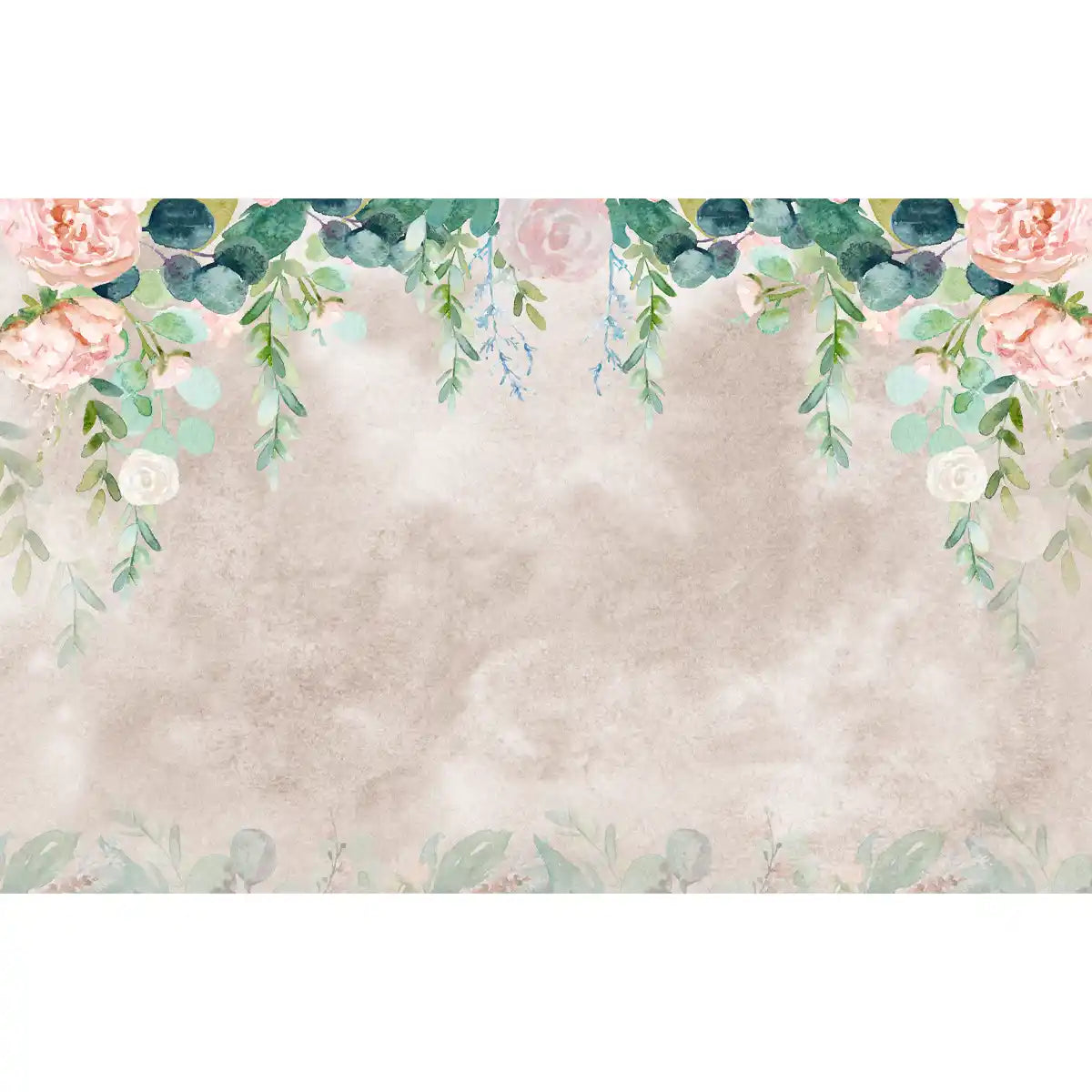 Water Color Look Hanging Floral Wallpaper for Bedrooms Pink Buy Now, Shop Now