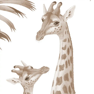 Van, Beautiful Vintage Jungle Theme Kids Wallpaper, Customised