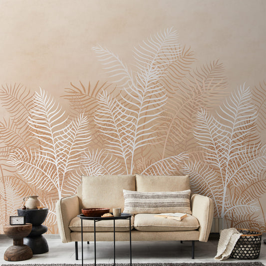 Palm Paradise Tropical Customised Wallpaper