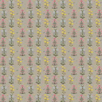 Cute and colorful flowers on a light green wallpaper for living room decor