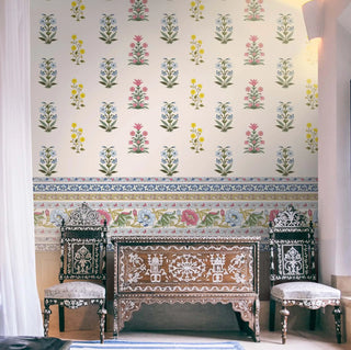 Shop Kesari Blossom Indian Motifs Room Wallpaper