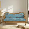 Rajasi Indian Sofa and Chairs Upholstery Fabric Blue