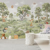 Jungle Daydreams Kids Room Wallpaper