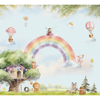 Fairyland Girls Room Wallpaper