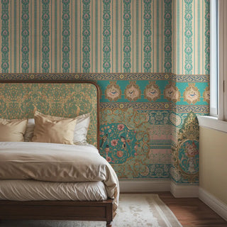 Raah Baroque Indian Mughal Design Customised Wallpaper
