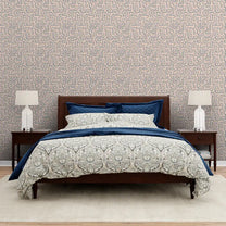 Shop Intersect Design Wallpaper Roll in Mustang Blue Color