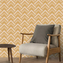 Diagonal Design Wallpaper Roll in Cream Color