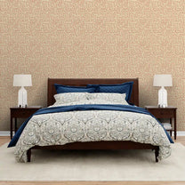 Intersect Design Wallpaper Roll in Tan Color Buy Online
