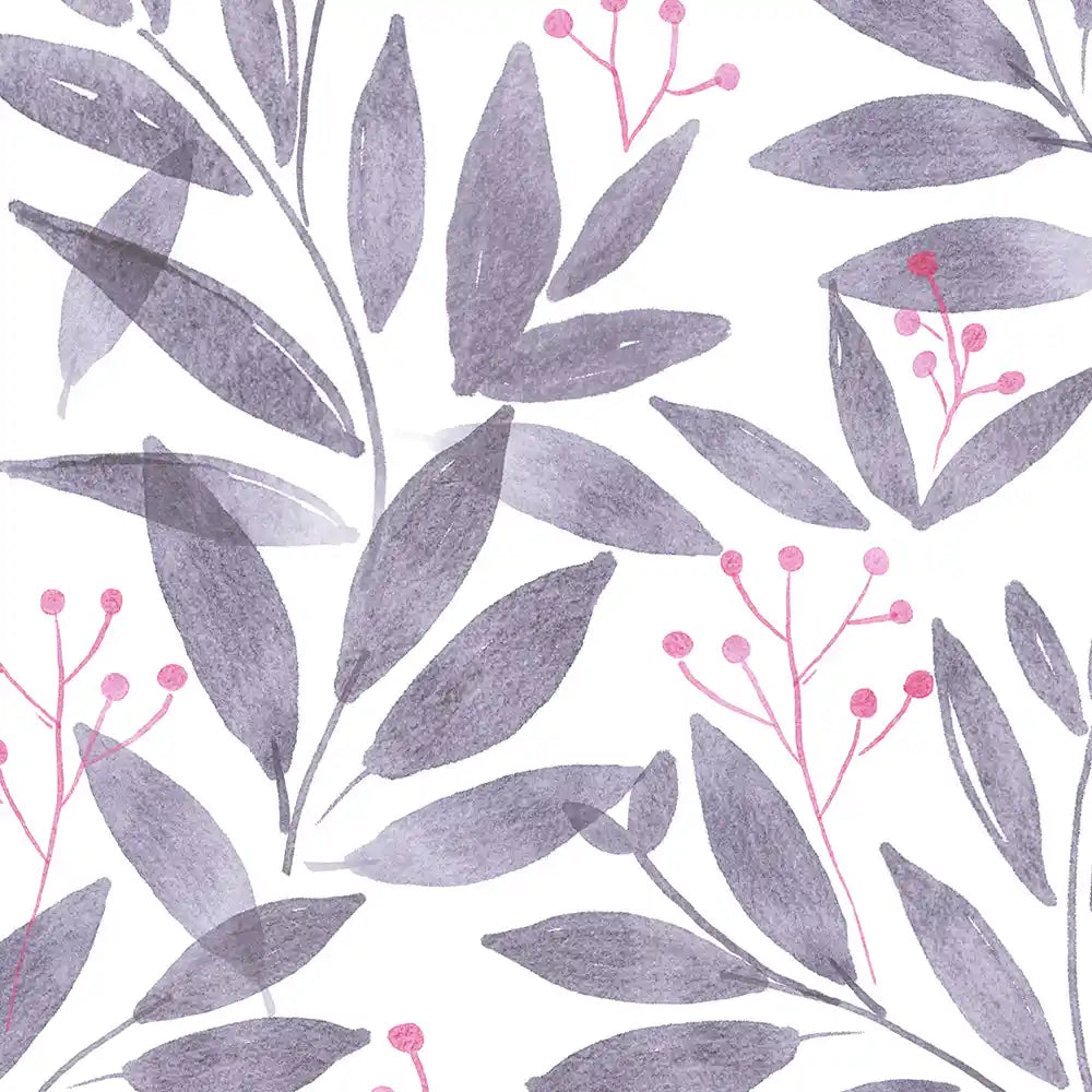 Paradise Design Wallpaper Roll in Purple Color Buy Online