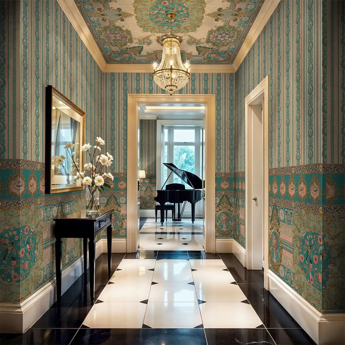 passage wall design ideas