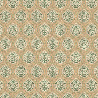 Gulmohar Indian Theme Wallpaper Rolls in Yellow for homes