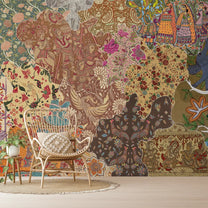 Rang Rali, Indian Wallpaper Inspired by Fabrics of India