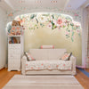 Conception de papier peint à motif floral suspendu pour les chambres