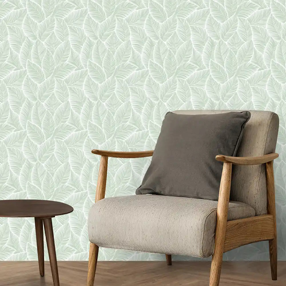 Banjara Design Wallpaper Roll in Green Color