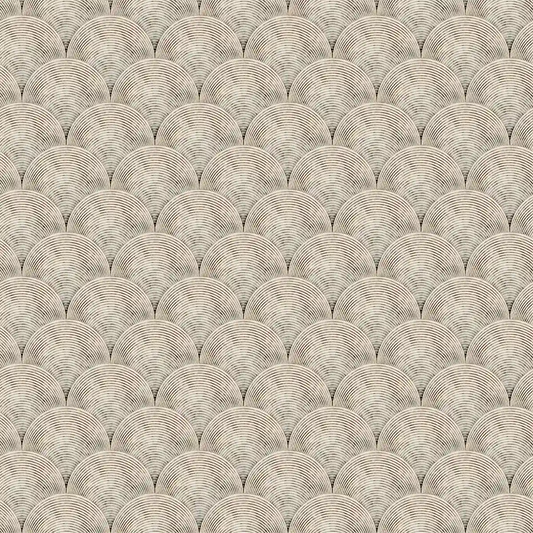 Sandy Arches Abstract Modern Theme Geometric Wallpaper Beige