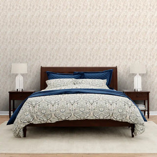 Buy online Flute Design Wallpaper Roll in Cream Color