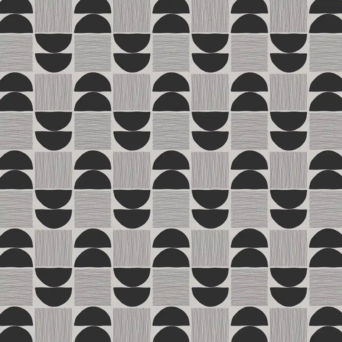 Urban Chic Abstract Modern Theme Wallpaper Warm Grey Color