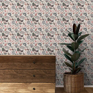 Mimosa Design Wallpaper Roll in Cream Color