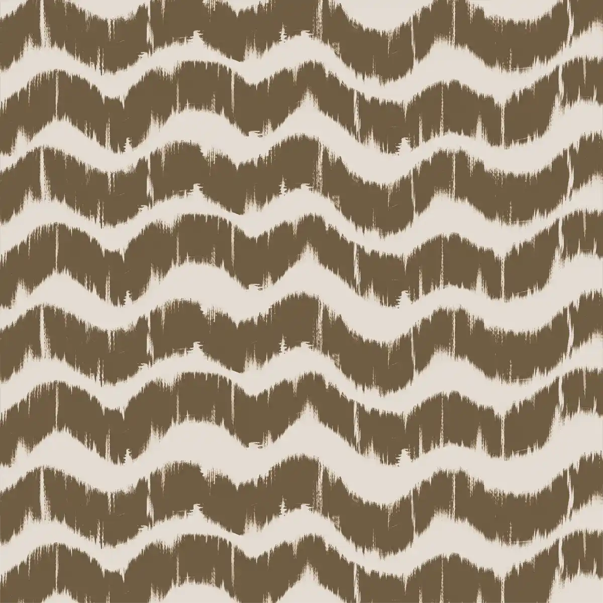 Shop Waves Modern Abstract Wallpaper for Walls Muddy Brown