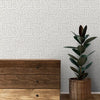 Intersect Design Wallpaper Roll in Ivory Color