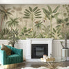 Tropical Dreams Artful Wallpaper Design