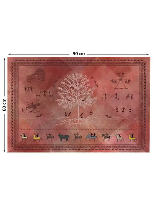 Chitra Warli Wallart