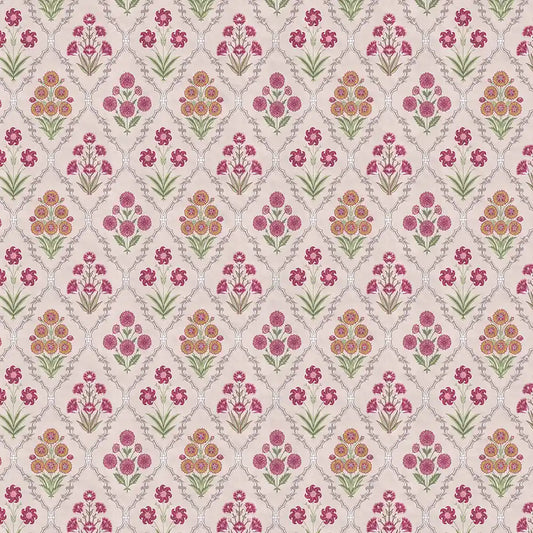 Shop Phulwari Indian Design Wallpaper Roll in Pink Color