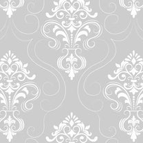 Falguni Design Wallpaper Roll in Pale grey Color buy Online