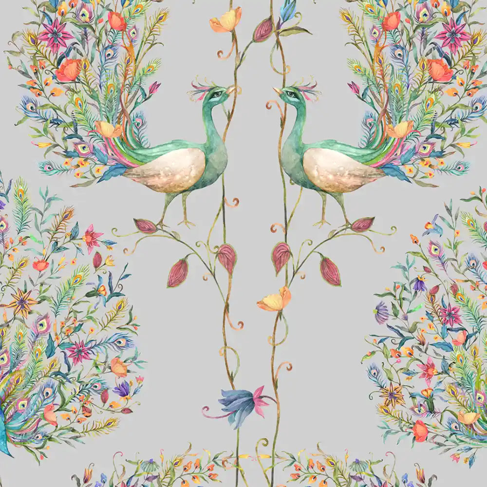 Shop colorful tree-patterned wallpaper online at best price