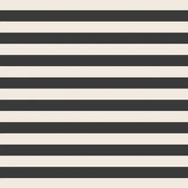 Harmonie Stripe Design Wallpaper Roll in Black and Beige Color for Rooms