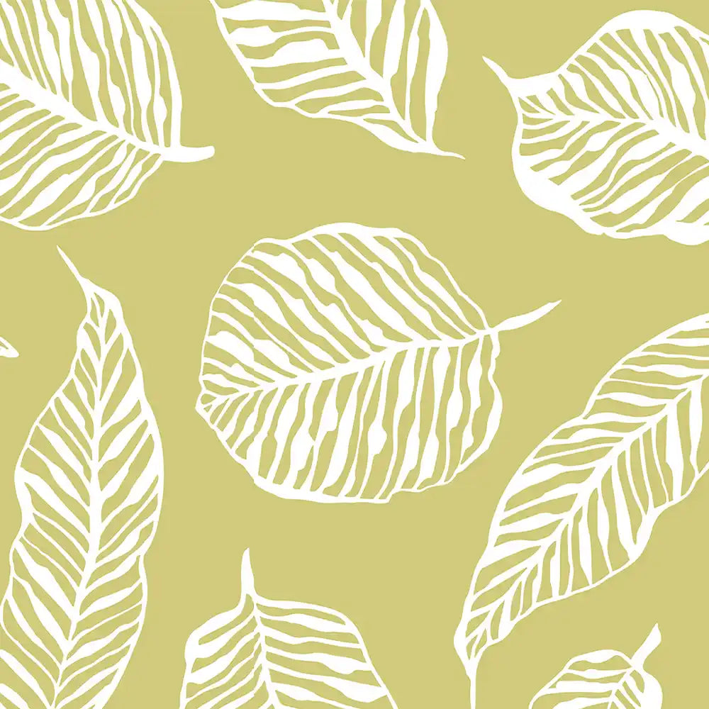 Ivy Design Theme Wallpaper Rolls in Light Olive Color For Rooms