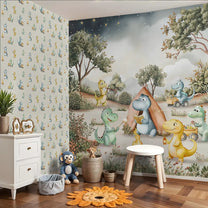 Dino Camp Kids Room Wallpaper Kids Room 