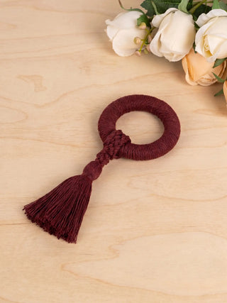 Merlot Napkin Rings (Set of 2)