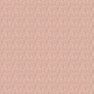 Buy Symmetry Design Wallpaper Roll in Beige & Dusty Pink Color