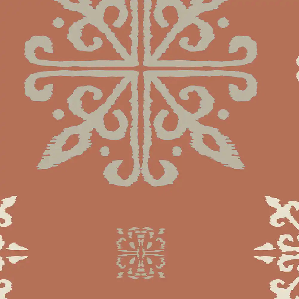 Ragoli Beautiful Room Wallpaper in Rust Color shop online