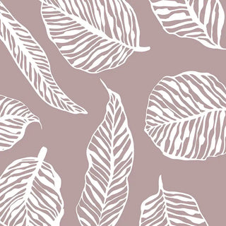 Ivy Design Theme Wallpaper Rolls in Dusty Pink Color For Walls