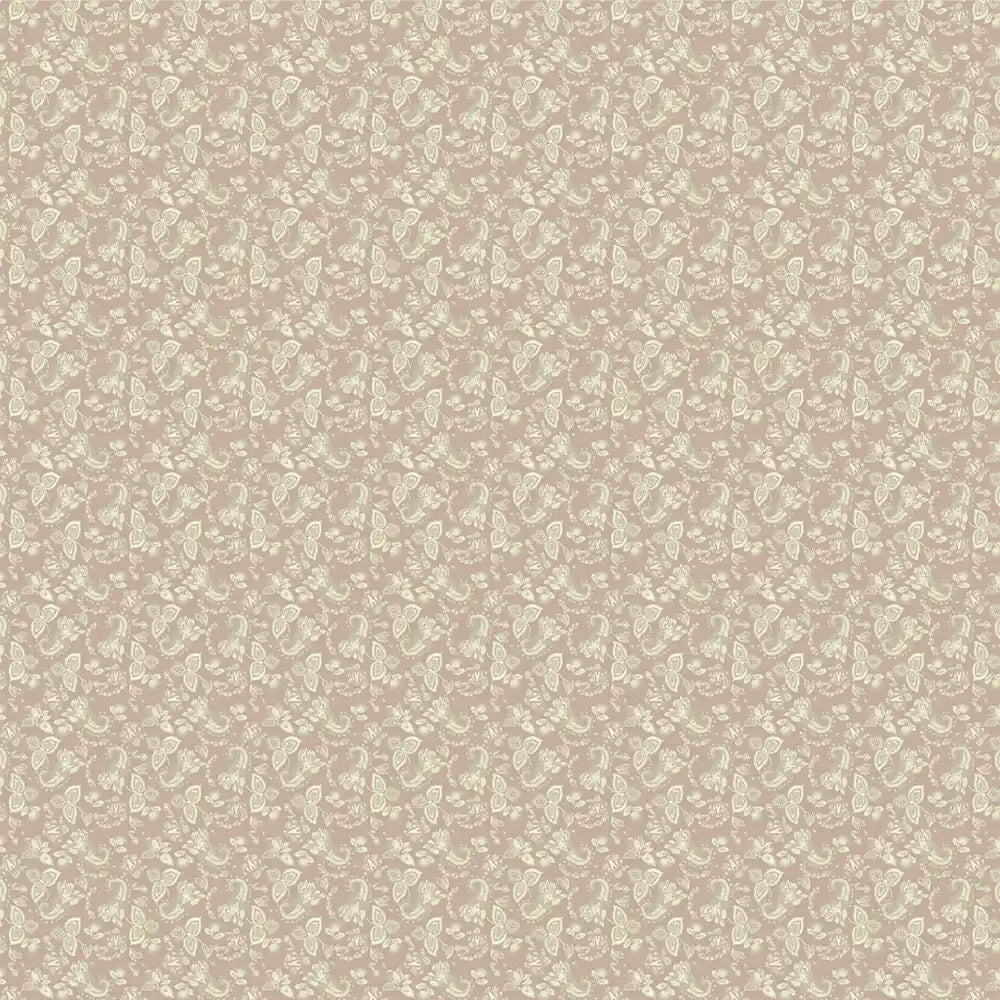 Wallpaper Red Pink Taupe Tan Floral Bouquet Cameo on Tan Faux, 56 Sq Ft  Bolt | eBay