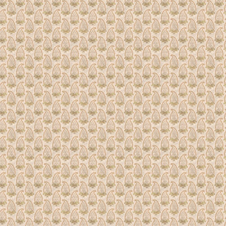 Indian Paisley Design wallpaper, Cream