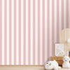 Muted Color Stripes, Repeat Design for Kids Room, Pink