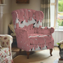 Sedge Sofa and Chairs Upholstery Fabric Pink