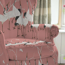 Sedge Sofa and Chairs Upholstery Fabric Pink