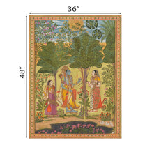 Raga Rama from a Ragamala series Vintage Indian Painting Wall Art Digital Print Poster 36 x 48 inches 