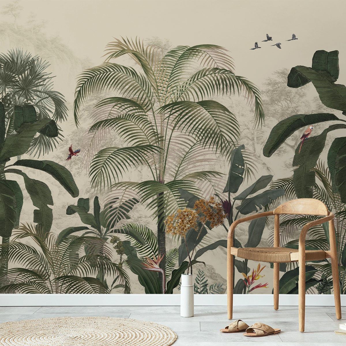Coastal Life, Tropical Theme Wallpaper, Customised