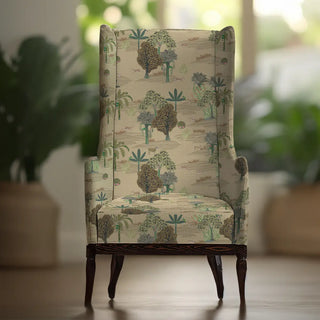 Ranthambore Tropical Sofa and Chairs Upholstery Fabric in Beige Color Buy Now 