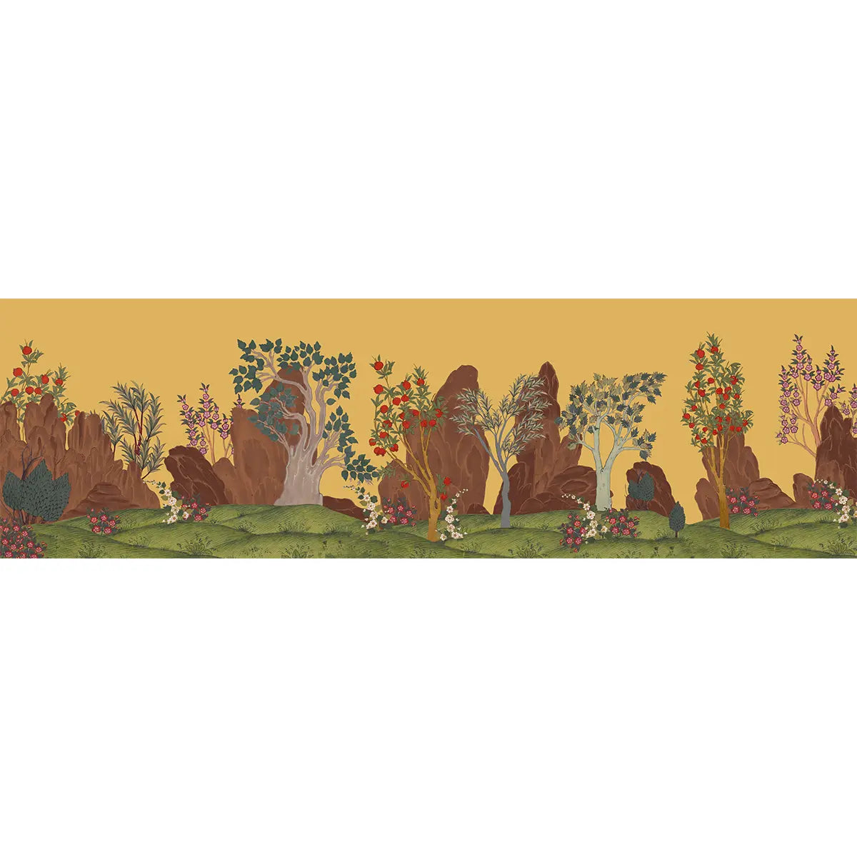 Verdant Valley Wallpaper Designed for Rooms Yellow & Brown
 Shop Now 