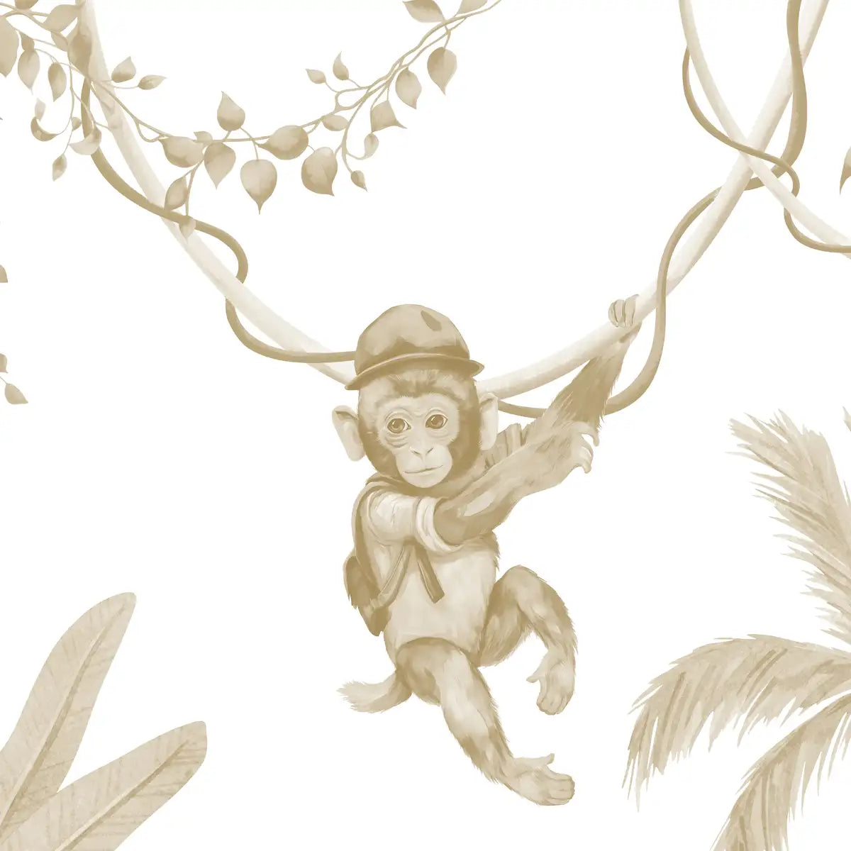 Sepia Jungle Bubble Kids Room Wallpaper Buy Now
